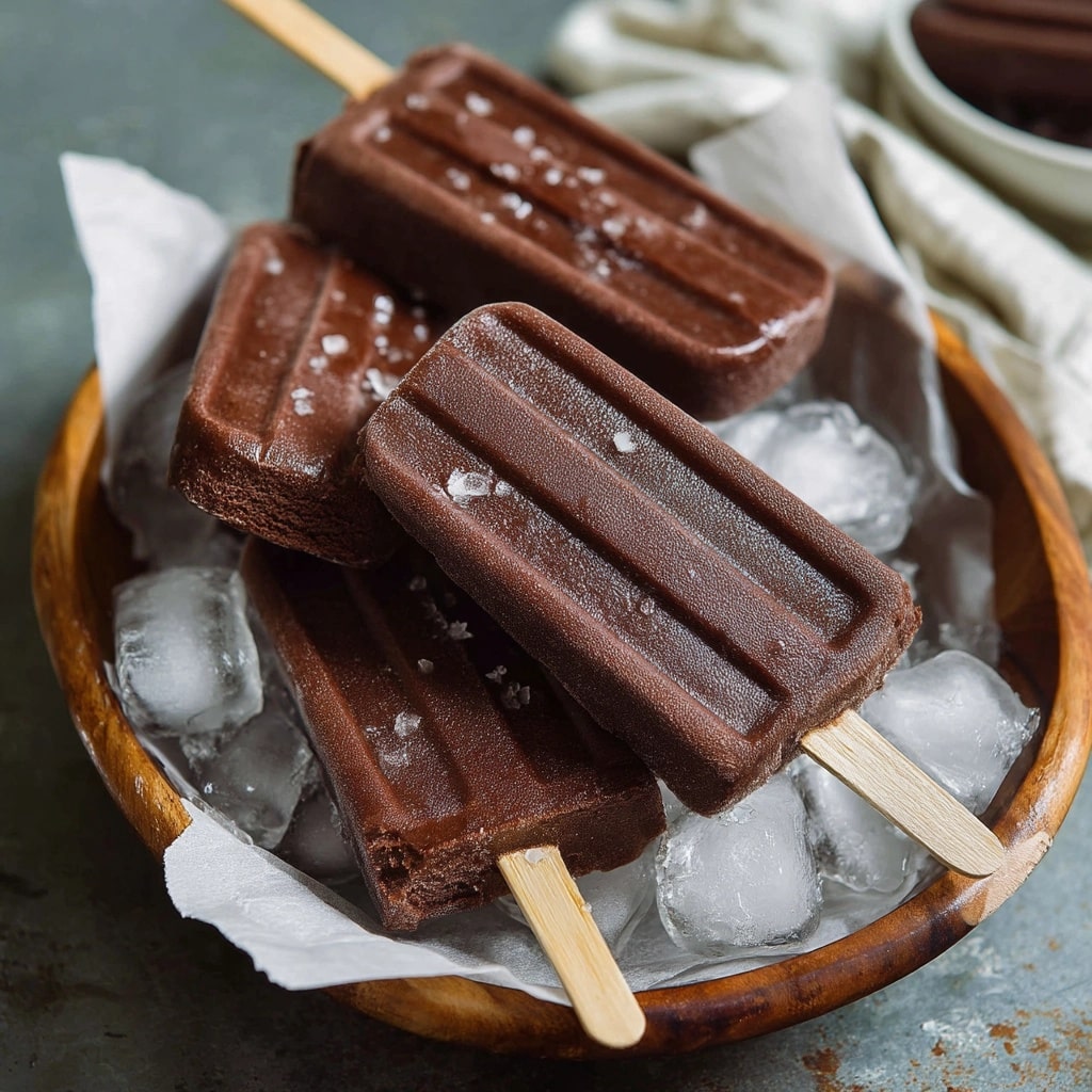 Toasted Coconut Mocha Popsicles Recipe