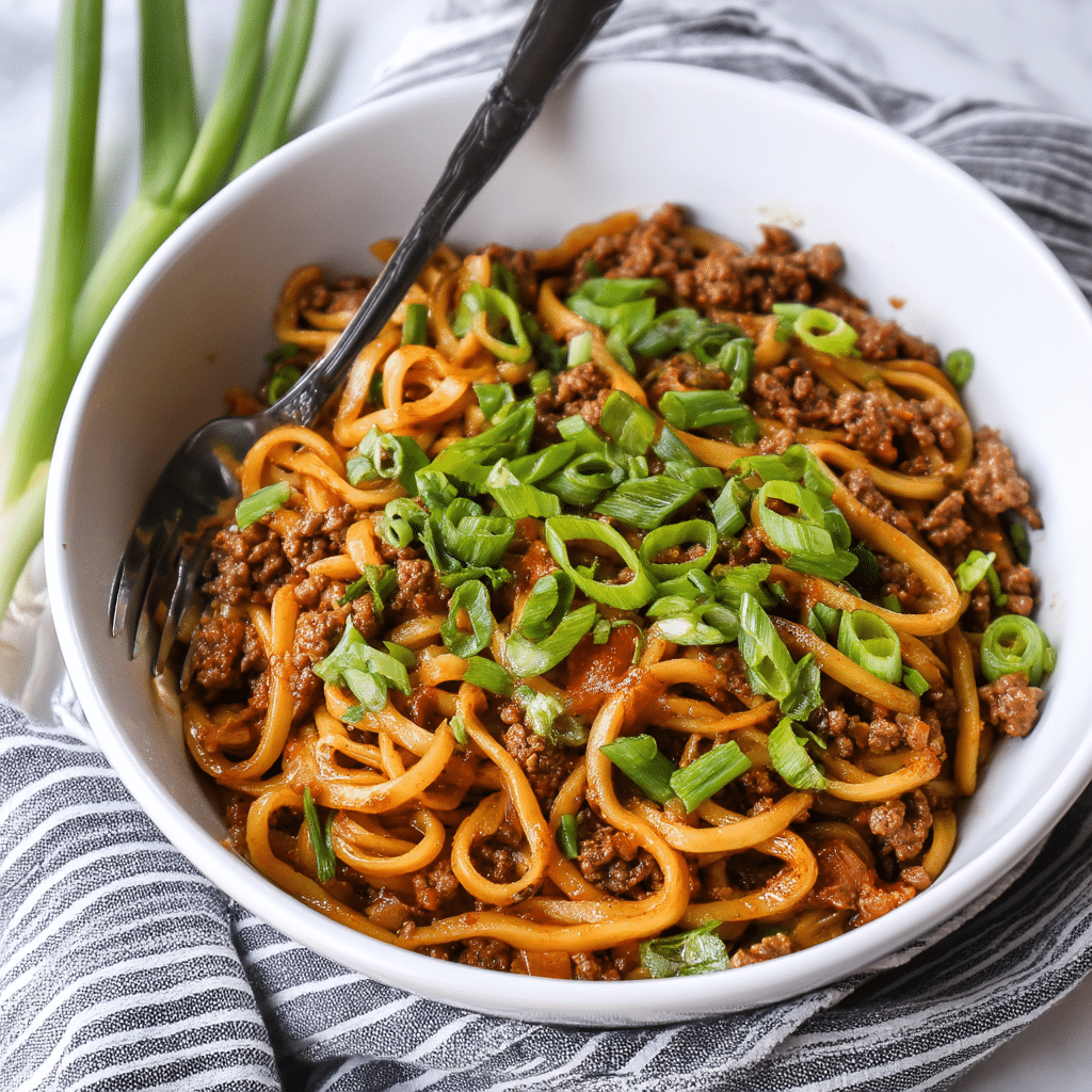 Jajangmyeon (Korean Black Bean Noodles) Recipe - Recipe Image