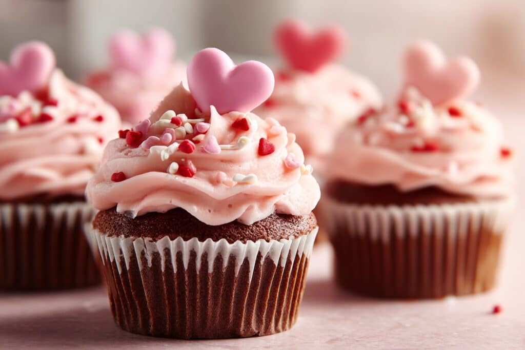 Valentine’s Day Cookie Cups with Hershey’s Hugs Recipe