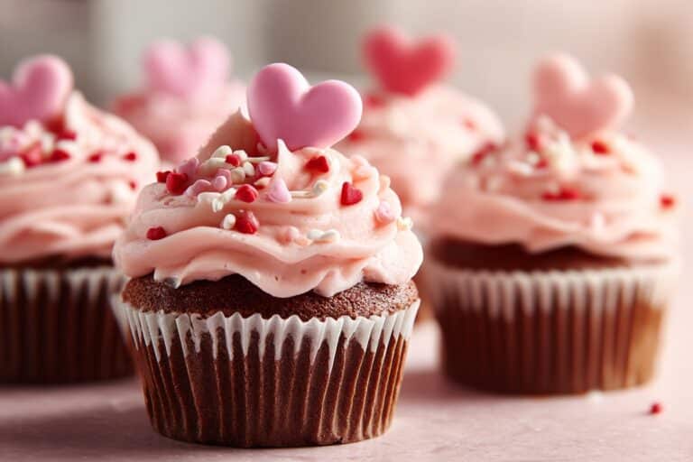 Valentine’s Day Cookie Cups with Hershey’s Hugs Recipe