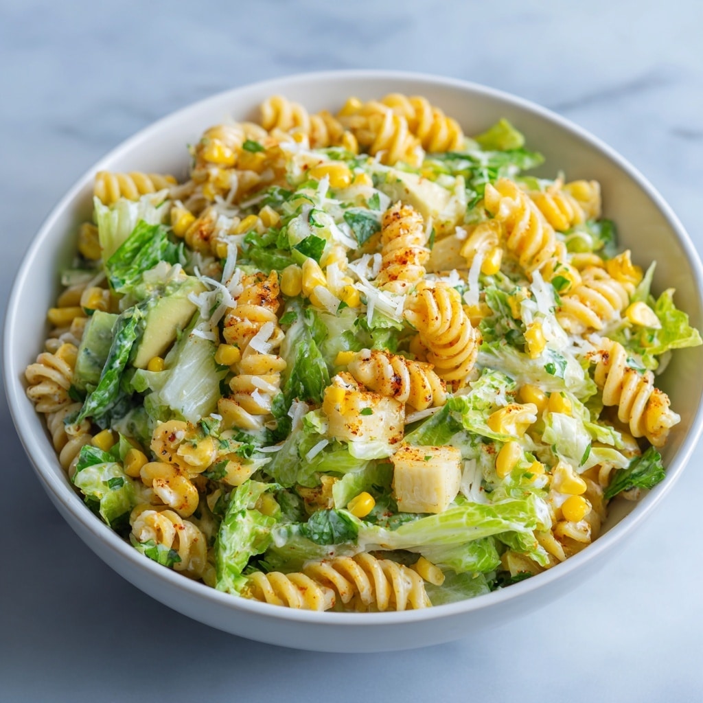 Healthier Mexican Corn Pasta Recipe - Recipe Image