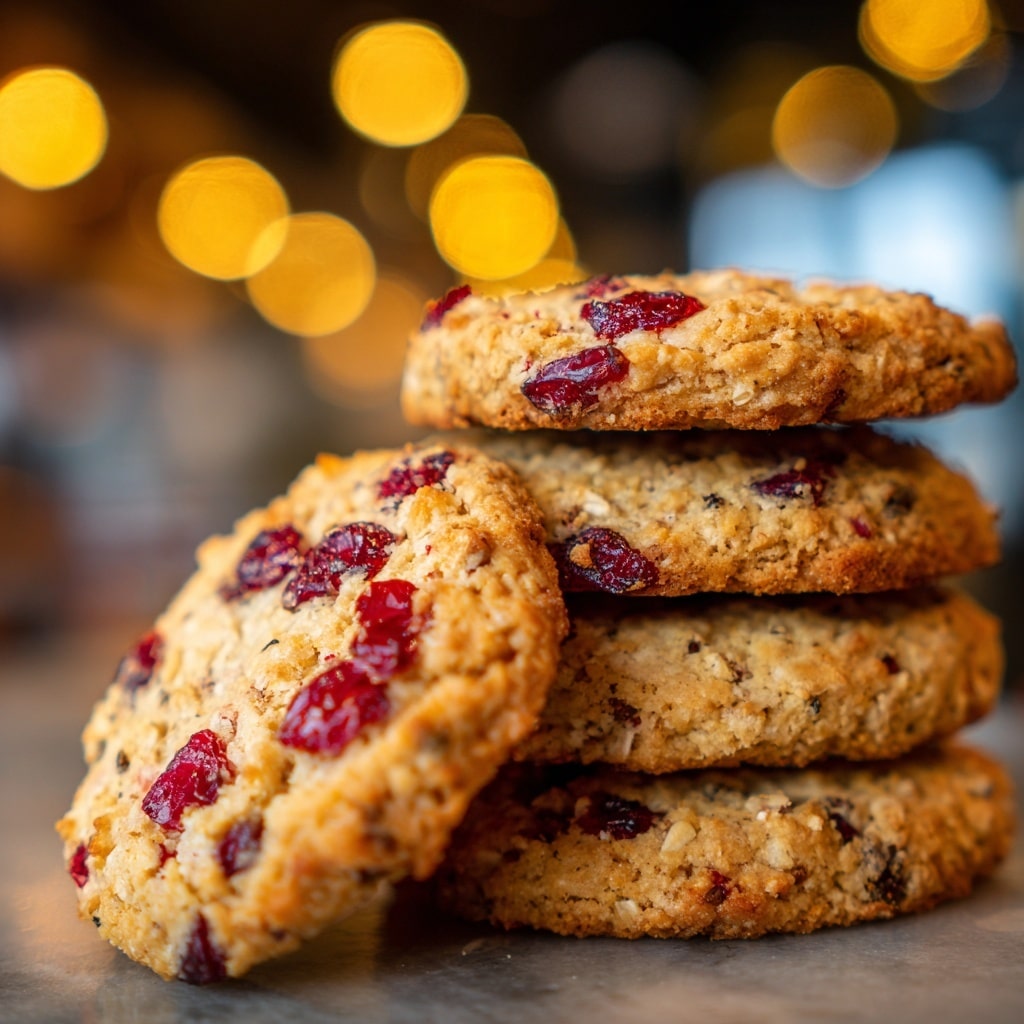 Raspberry Almond Oat Breakfast Cookies Recipe