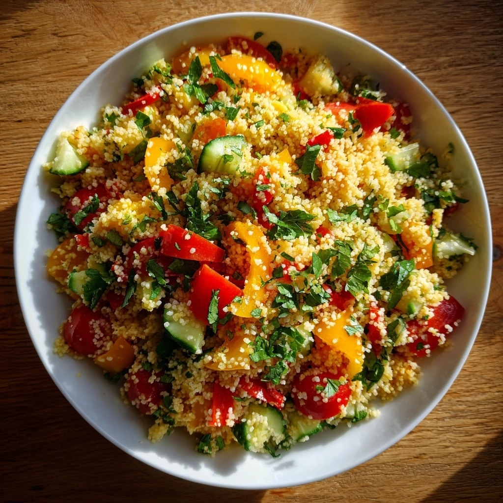 5-Day Flavorful Couscous with Vegetables and Herbs Recipe - Recipe Image