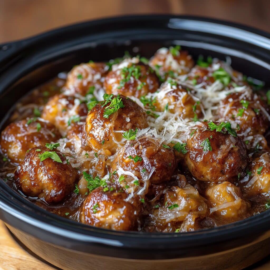 5-Ingredient Slow Cooker Guava BBQ Meatballs Recipe