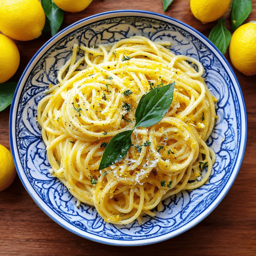 Lemon Cacio E Pepe Recipe - Recipe Image