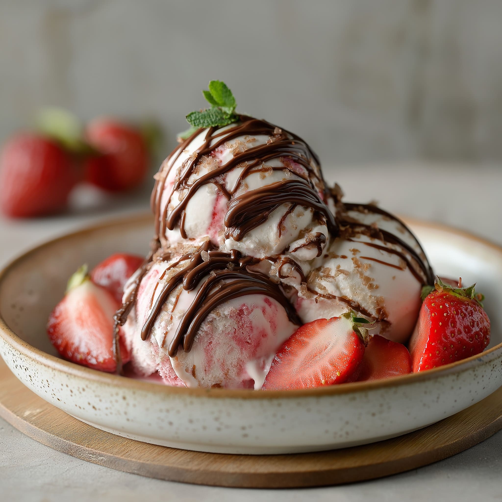 Easy Strawberry Ice Cream Recipe