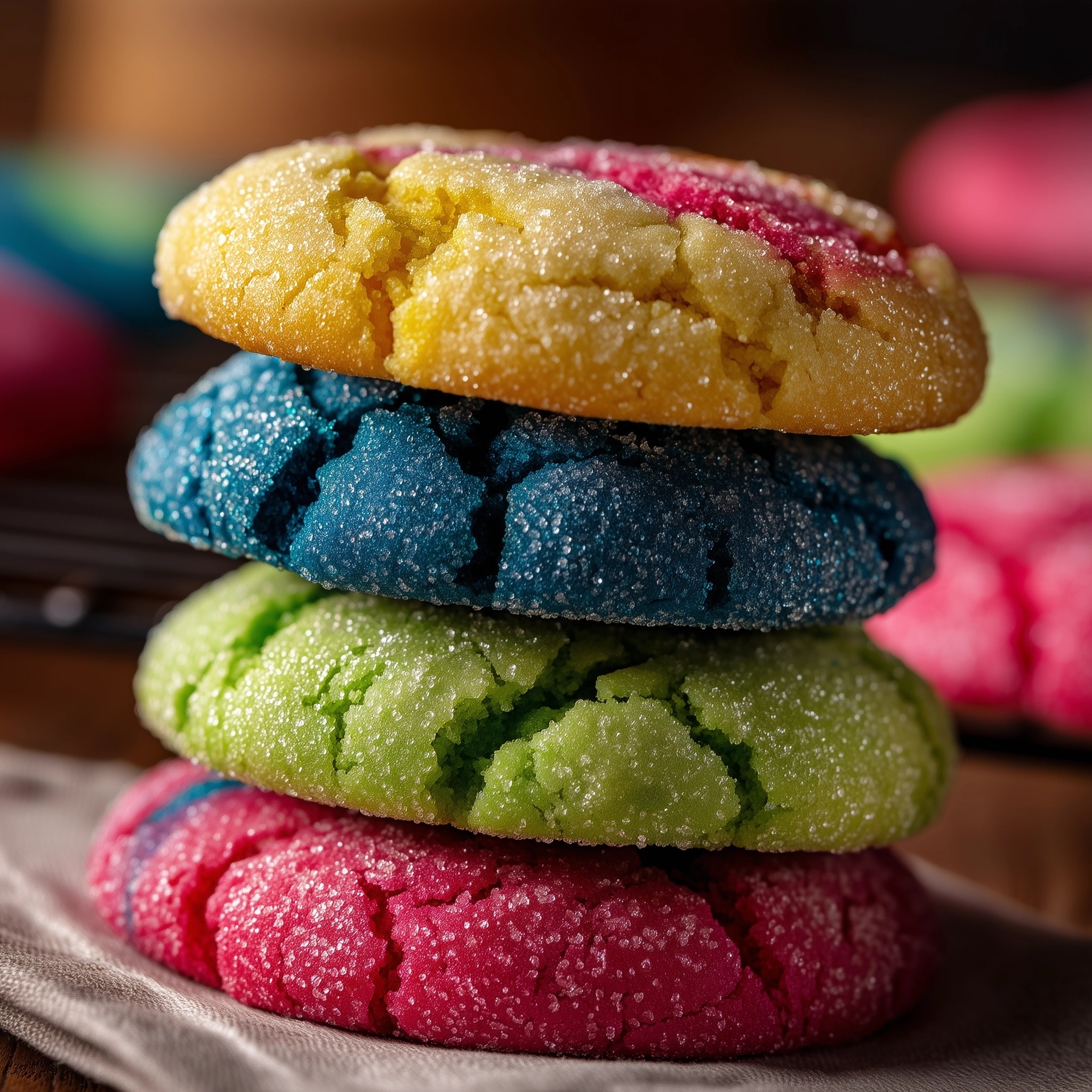 Jello Sugar Cookies – Soft, Chewy & Colorful Treats Recipe