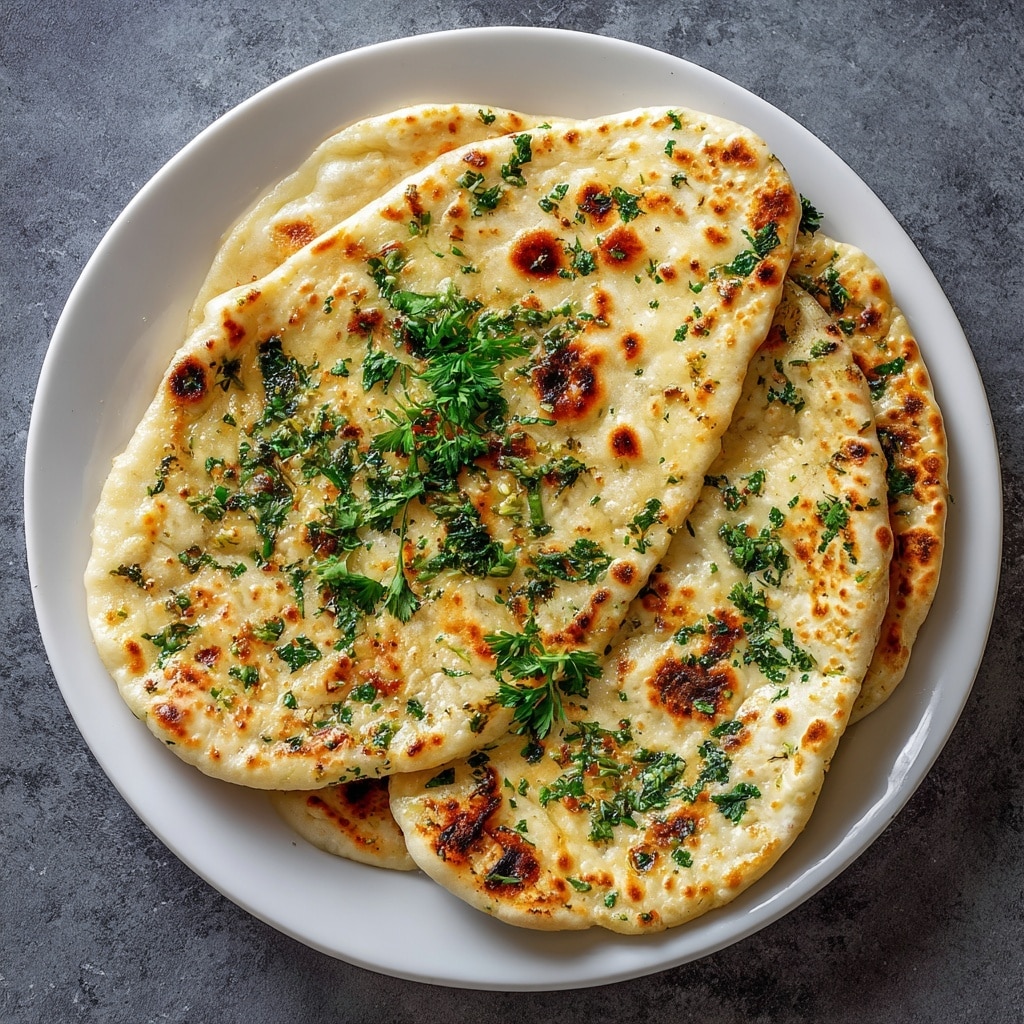 Cottage Cheese Garlic Naan (High Protein, No Yeast!) Recipe