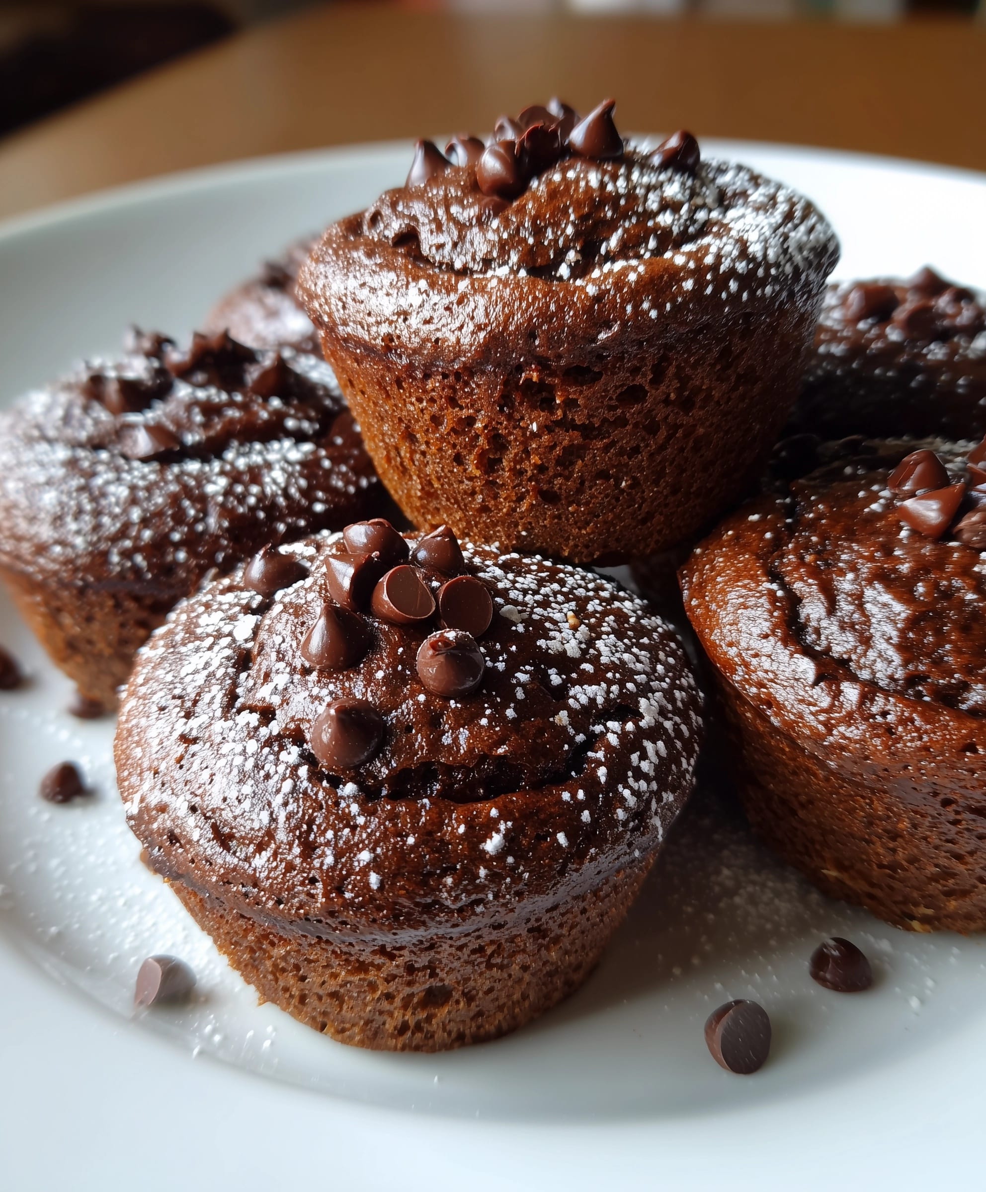 Instant Pot Chocolate Muffins Recipe - Recipe Image
