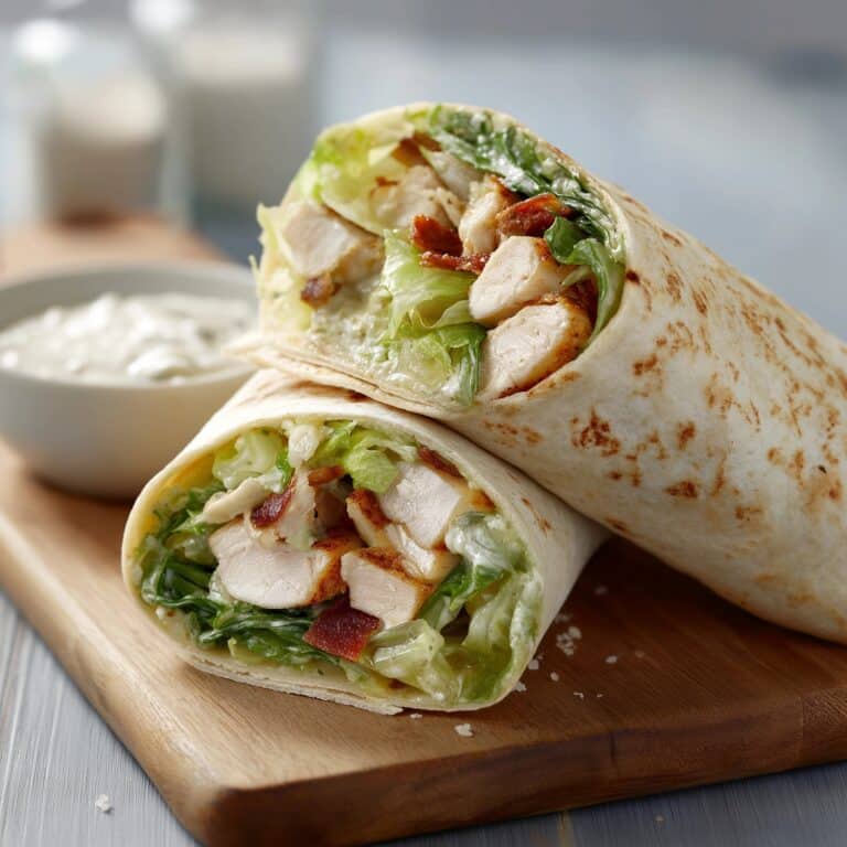 Grilled Chicken Wraps with Bacon, Tomato, and Ranch Recipe