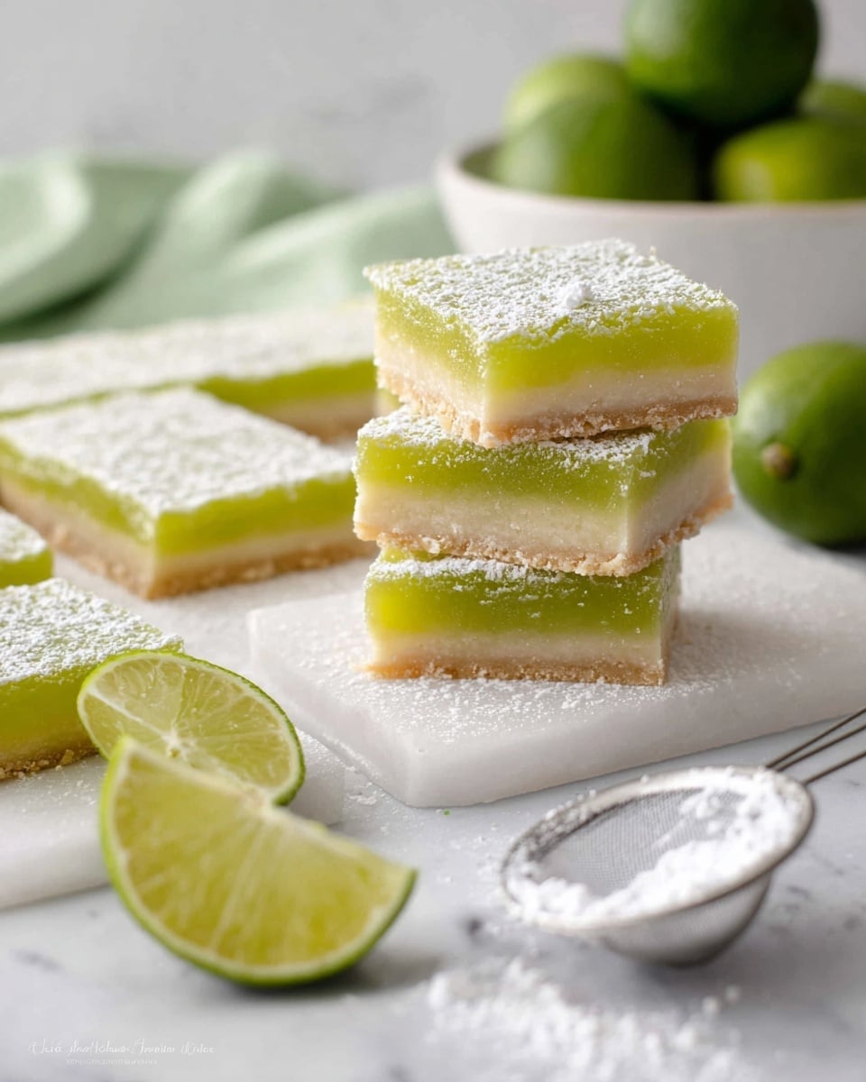 Lime Bars Recipe - Recipe Image