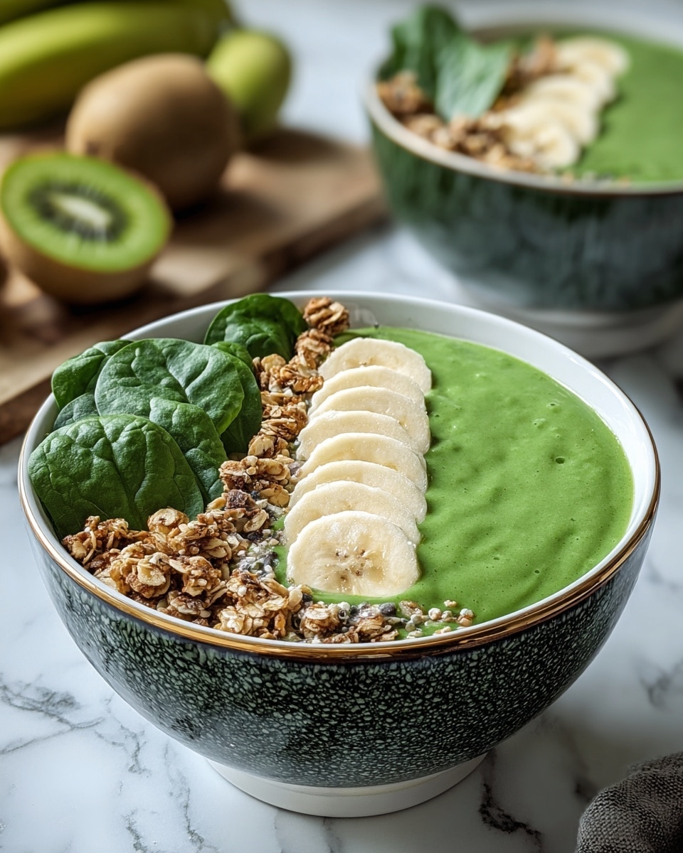 St. Patrick’s Day Green Smoothie Bowl Recipe - Recipe Image