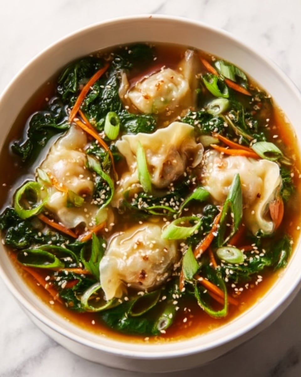 Comforting Beef Potsticker Soup: Delicious Bowl of Warmth Recipe