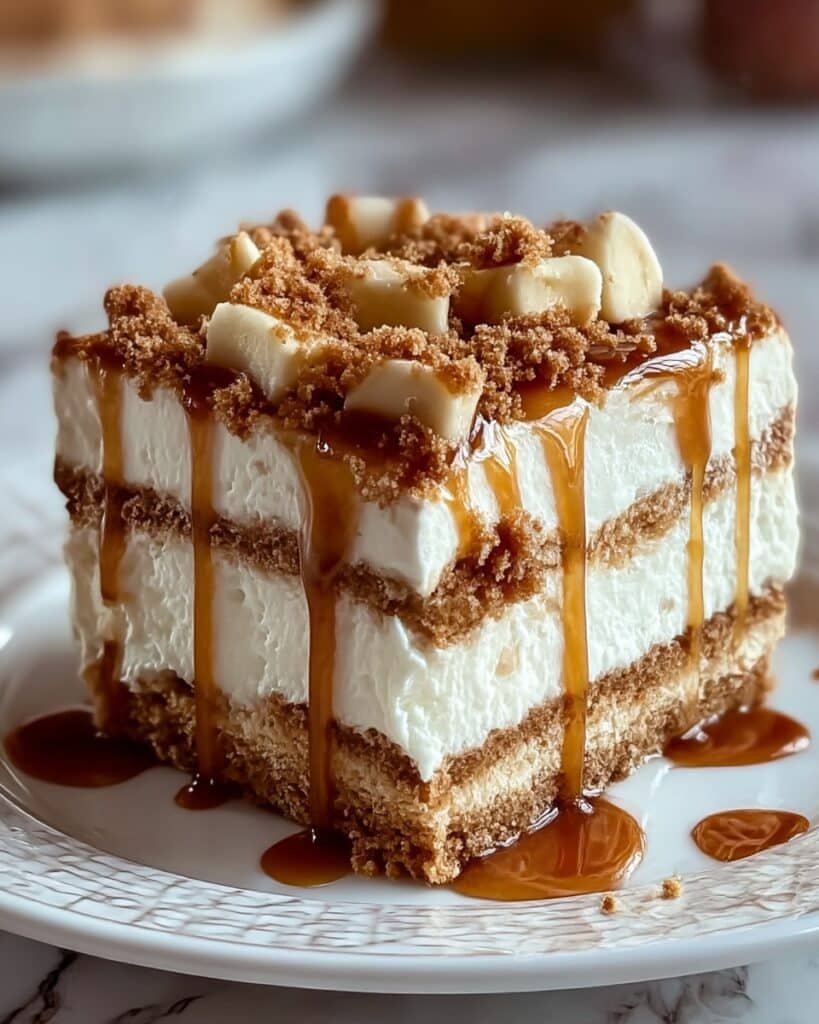 Irresistibly Creamy Biscoff Poke Cake for Any Occasion Recipe