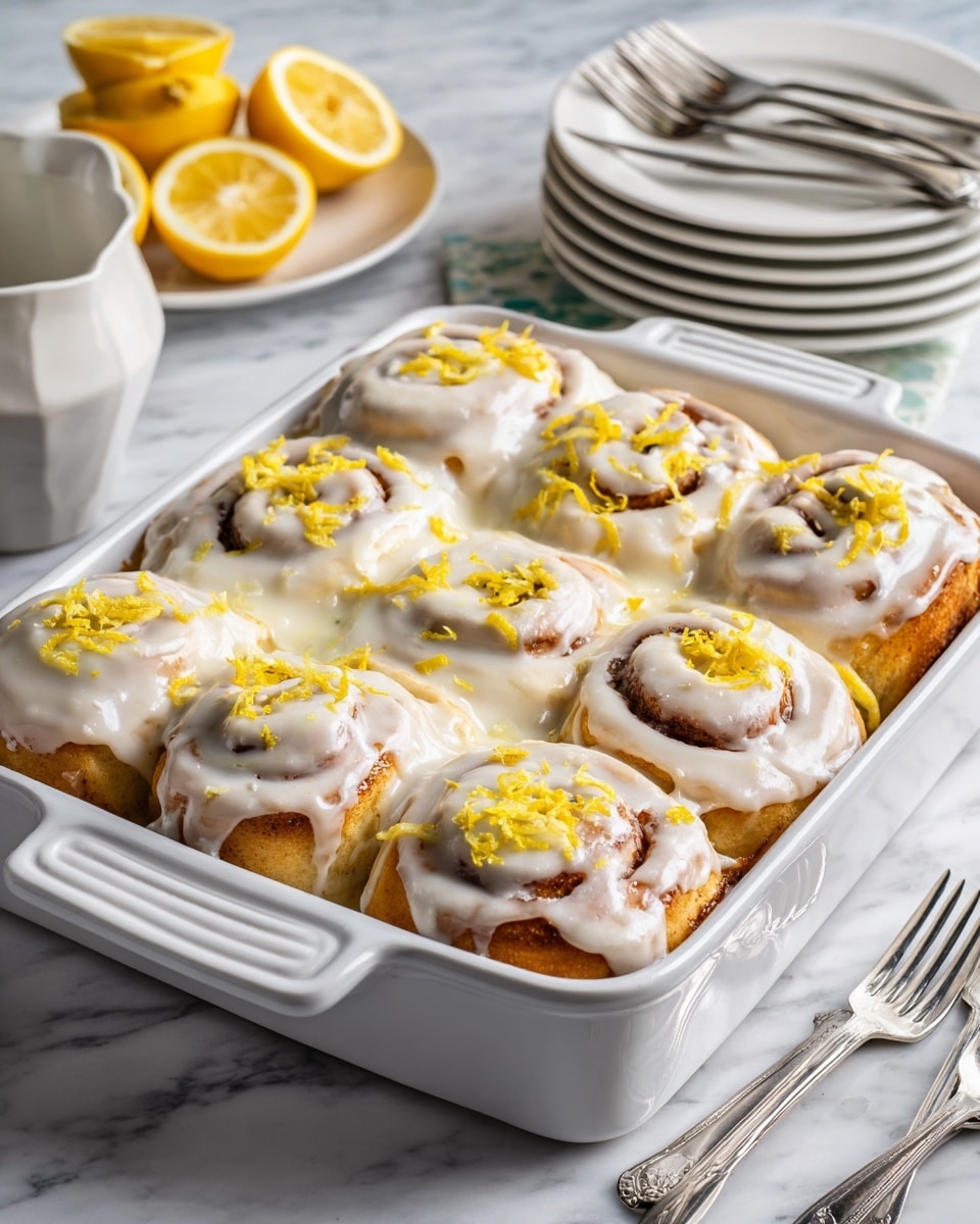 Lemon Sweet Rolls Recipe - Recipe Image