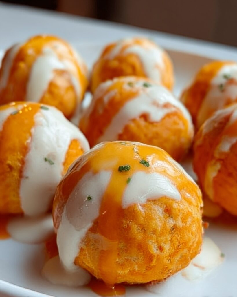Buffalo Ranch Chicken Bombs Recipe
