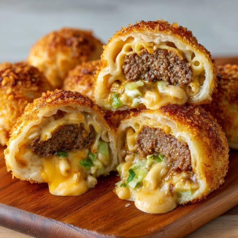Garlic Parmesan Cheeseburger Bombs Recipe