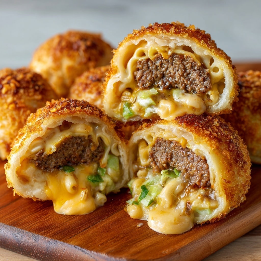 Garlic Parmesan Cheeseburger Bombs Recipe