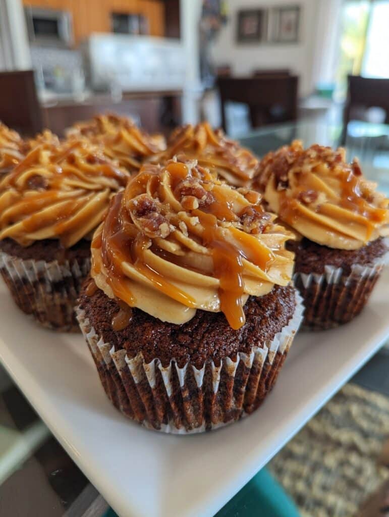 German Chocolate Cupcakes Recipe