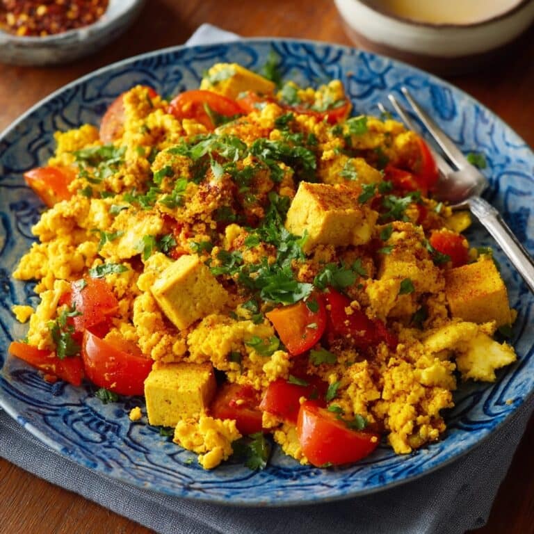 Vegan Tofu Scramble Recipe