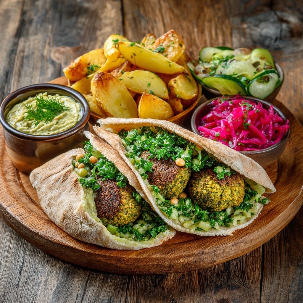 Crispy Cauliflower Pita Sandwiches Recipe - Recipe Image