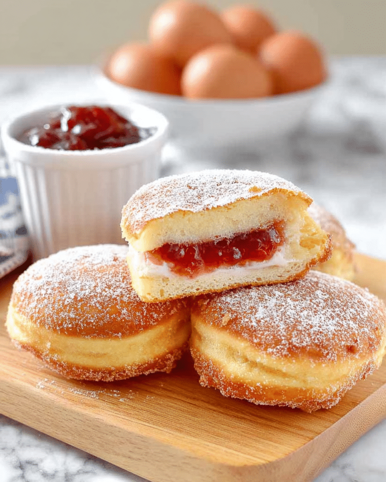 Jam Jelly Doughnut French Toast Recipe