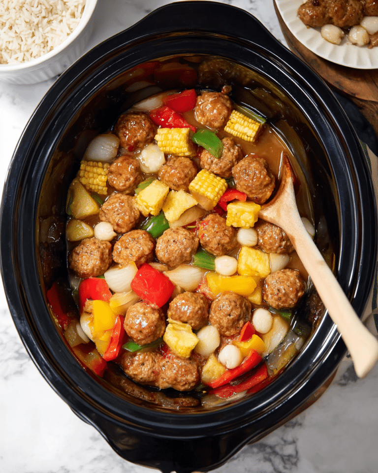 Sweet and Sour Meatballs Recipe