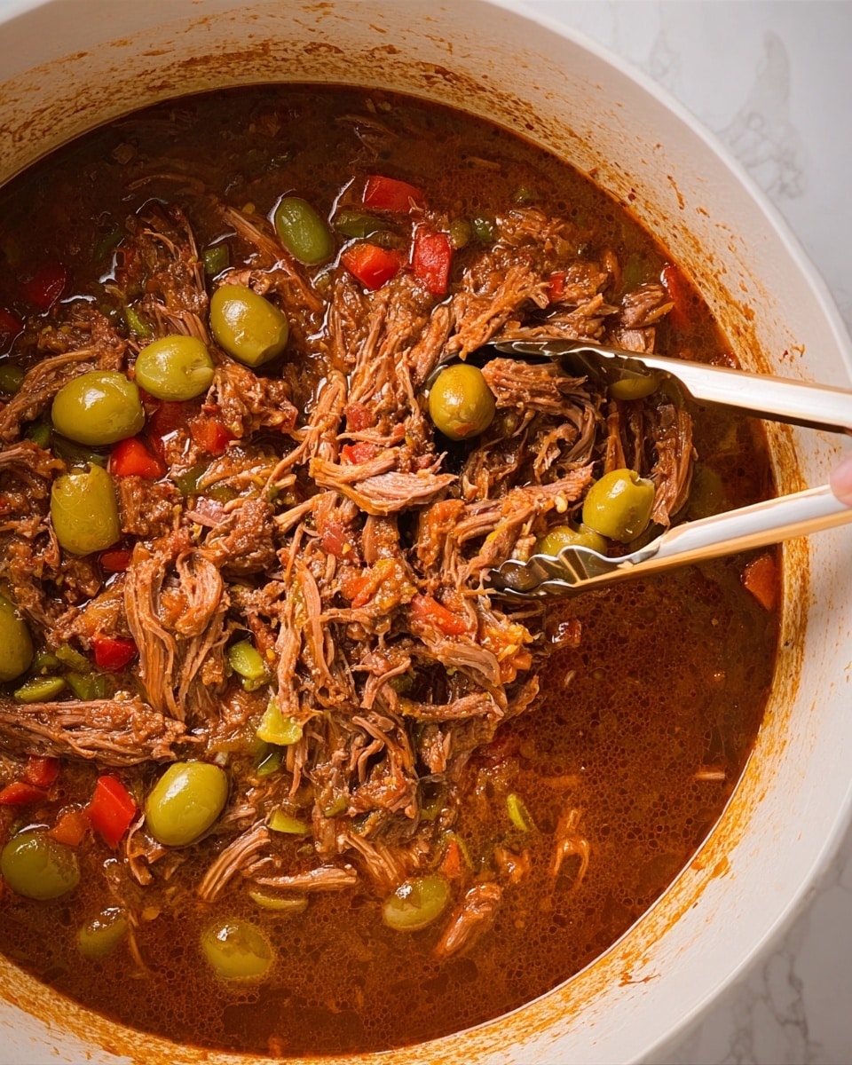 Slow Cooker Ropa Vieja (Cuban Beef) Recipe - Recipe Image