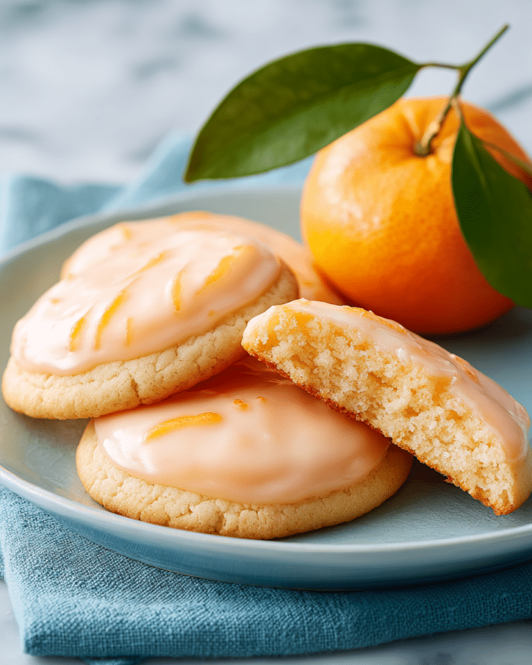 Orange Sugar Cookies Recipe