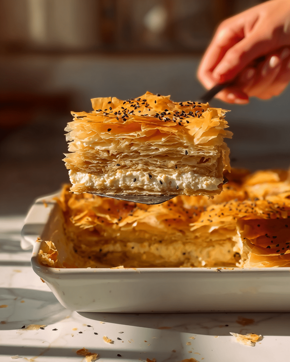 Tiropita (Greek Cheese Pie) Recipe