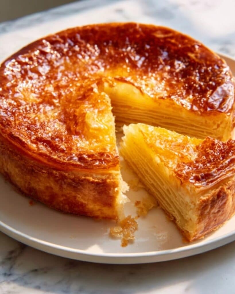 Golden Greek Honey Pie Melopita Recipe