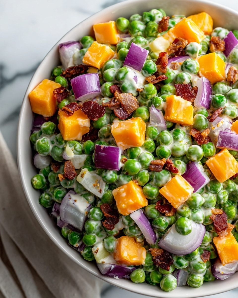 30-Minute Easter Pea Salad Recipe - Recipe Image