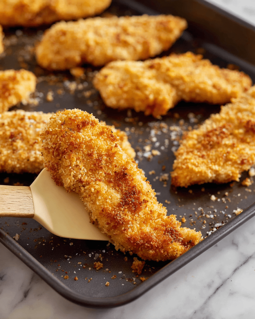 Oven Baked Chicken Strips Recipe