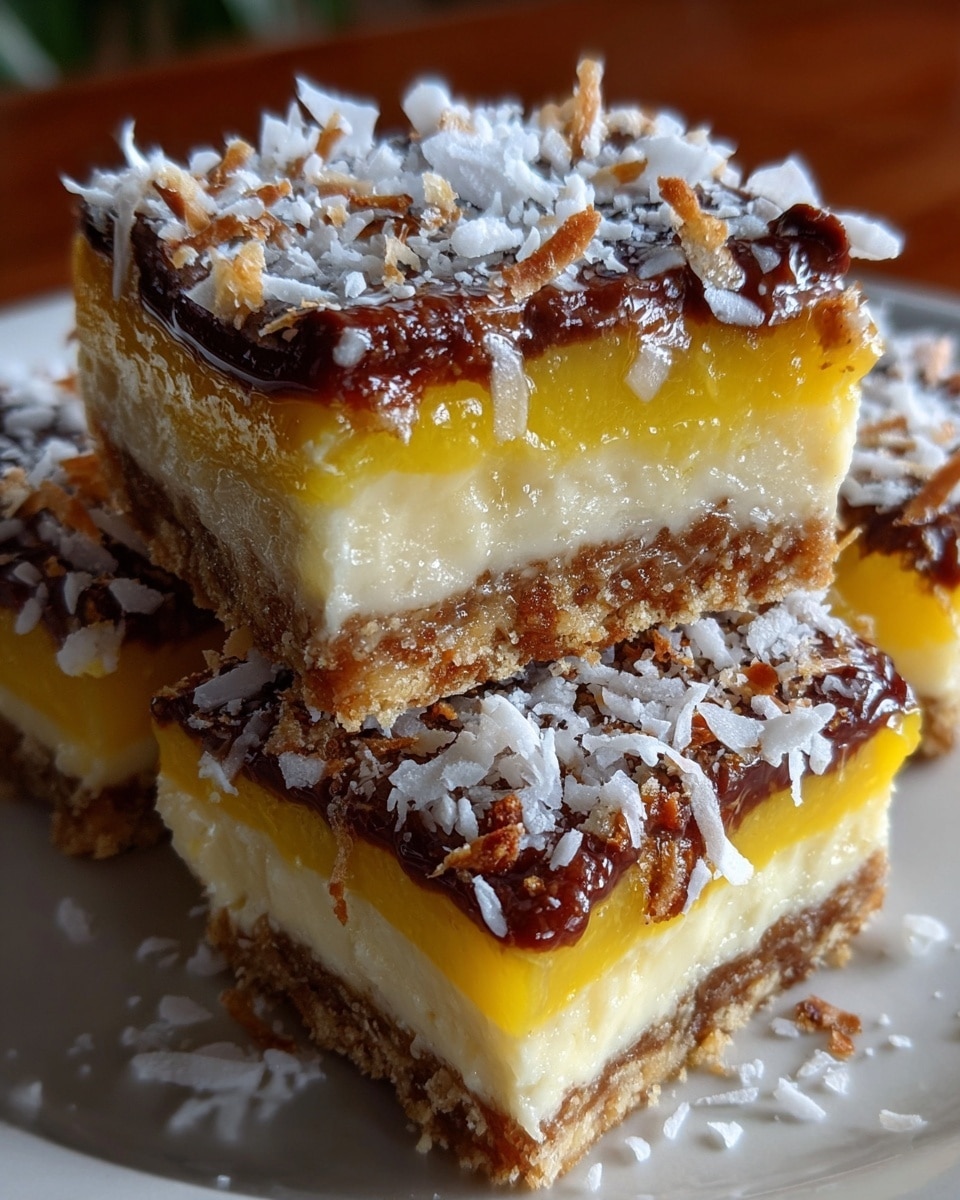 Mango and Passionfruit Bars Recipe - Recipe Image