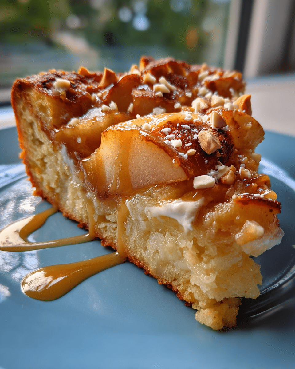 Salted Caramel Apple Pie Cheesecake Recipe - Recipe Image