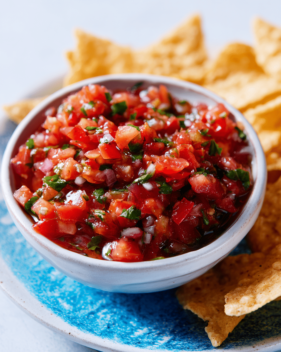 Cranberry Salsa with Cream Cheese Dipping Recipe - Recipe Image