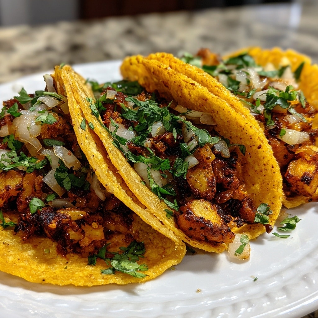Air Fryer Mashed Potato Tacos Recipe - Recipe Image