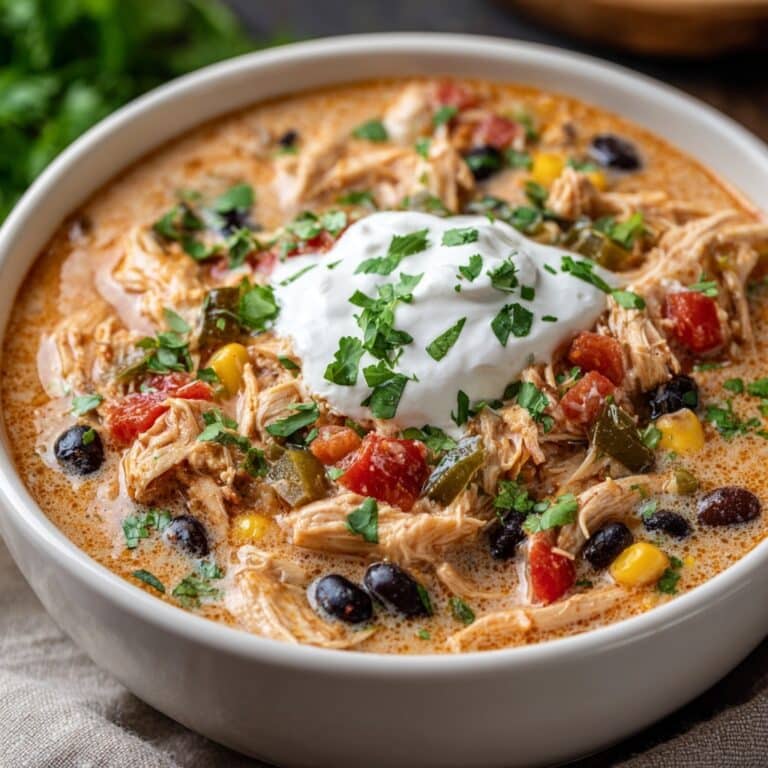 Pulled Chicken & Black Bean Chili Recipe