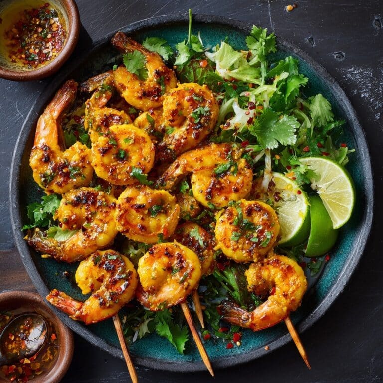 Grilled Prawns with Burnt Pineapple and Scotch Bonnet Chutney Recipe