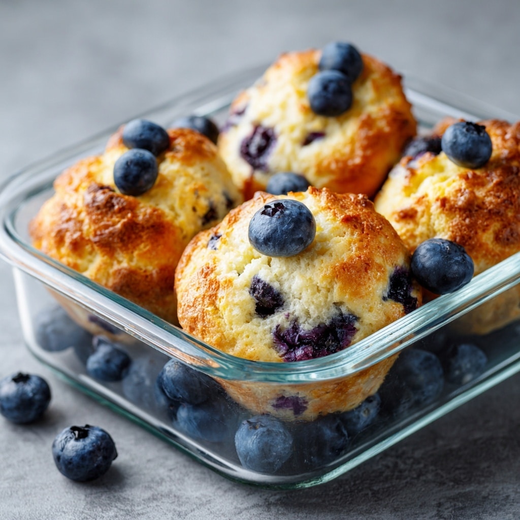 Lemon Blueberry Cottage Cheese Protein Bites Recipe