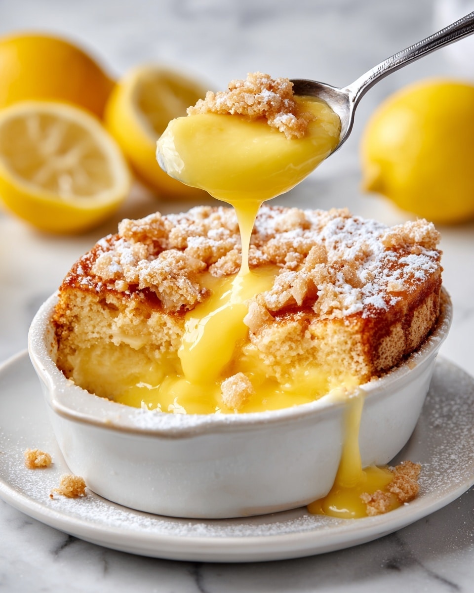 Magic Lemon Cobbler Recipe