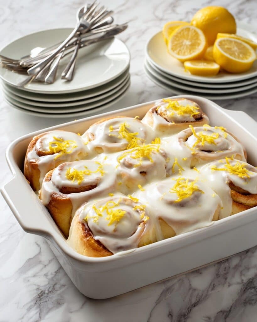 Lemon Sweet Rolls Recipe