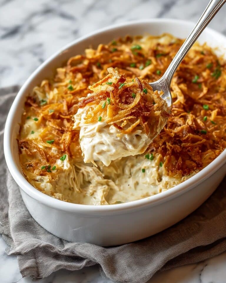 French Onion Orzo Bake Recipe