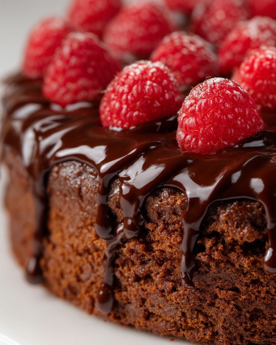 Easy Chocolate Raspberry Tart Recipe - Recipe Image