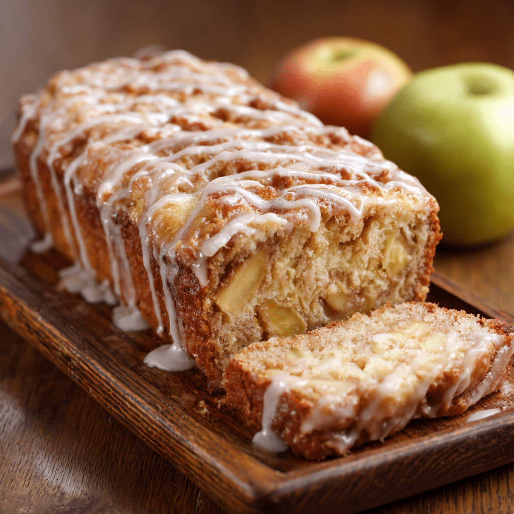 Caramel Apple Fritter Bread Recipe - Recipe Image
