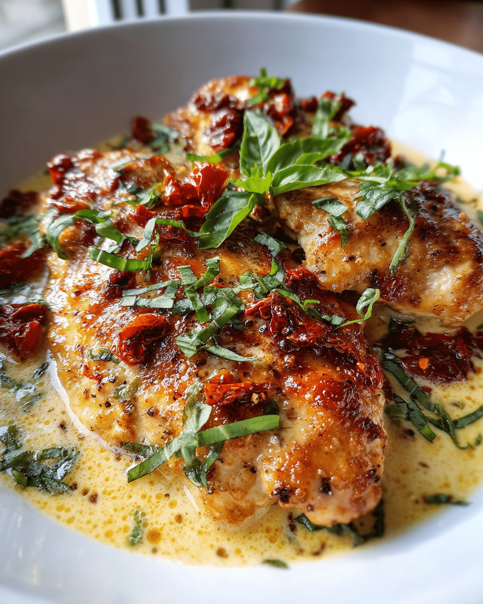 Melt-In-Your-Mouth Caesar Chicken Recipe - Recipe Image