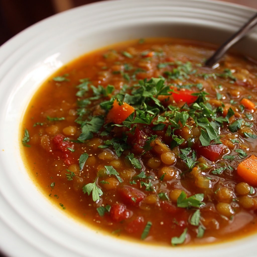 Red Lentil Soup Recipe