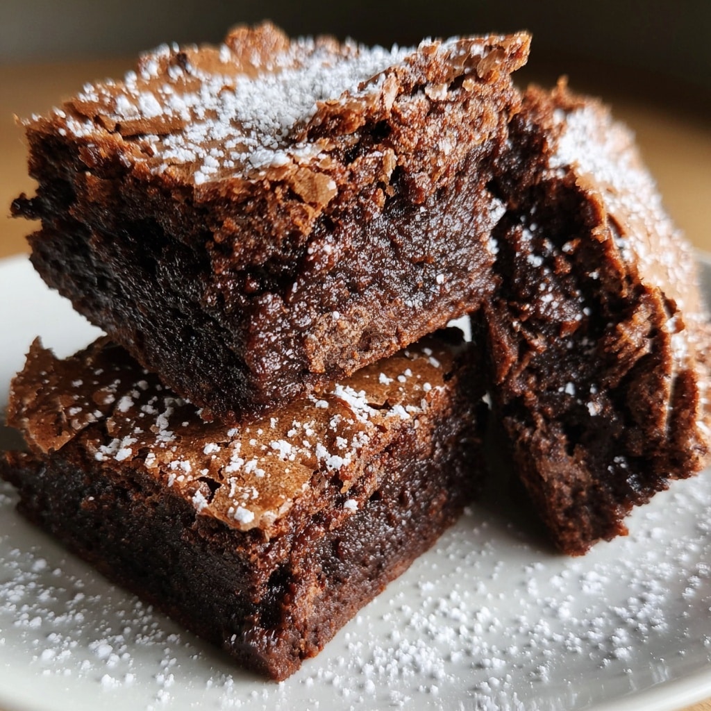 French Silk Brownies Recipe - Recipe Image