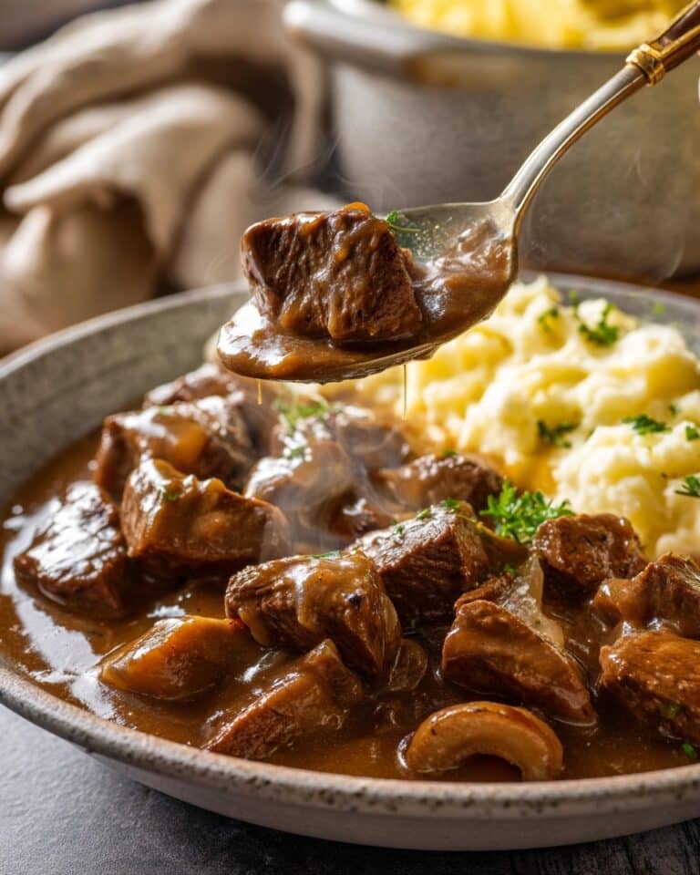 Beefy Cottage Cheese Baked Ziti Recipe