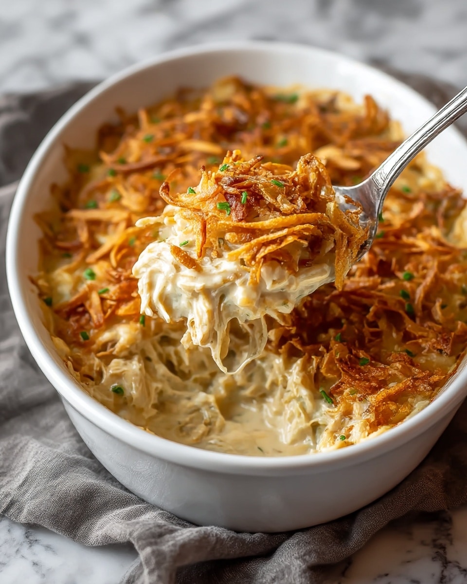 French Onion Orzo Bake Recipe - Recipe Image